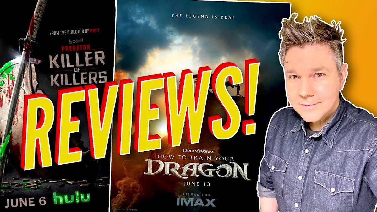 Totally Rad Show alumni <a href="/DannyTRS/">Dan Trachtenberg</a> is killing it in the #Predator verse!

HOW TO TRAIN YOUR DRAGON and PREDATOR: KILLER OF KILLERS Reviews - Electric Playground
youtu.be/IudW2wKS6mA