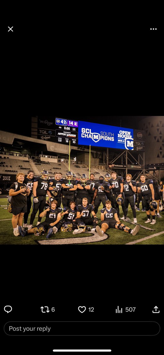 patrickobr_'s tweet image. I’ll be camping in town tomorrow!! Excited to be back at Nippert!!!
@Coach_B10 @MoellerFootball @AllenTrieu @JaredLuginbill @CoachCardwell_ @CoachSattUC @UC_Recruiting @Coach_Cass @PAbrams75