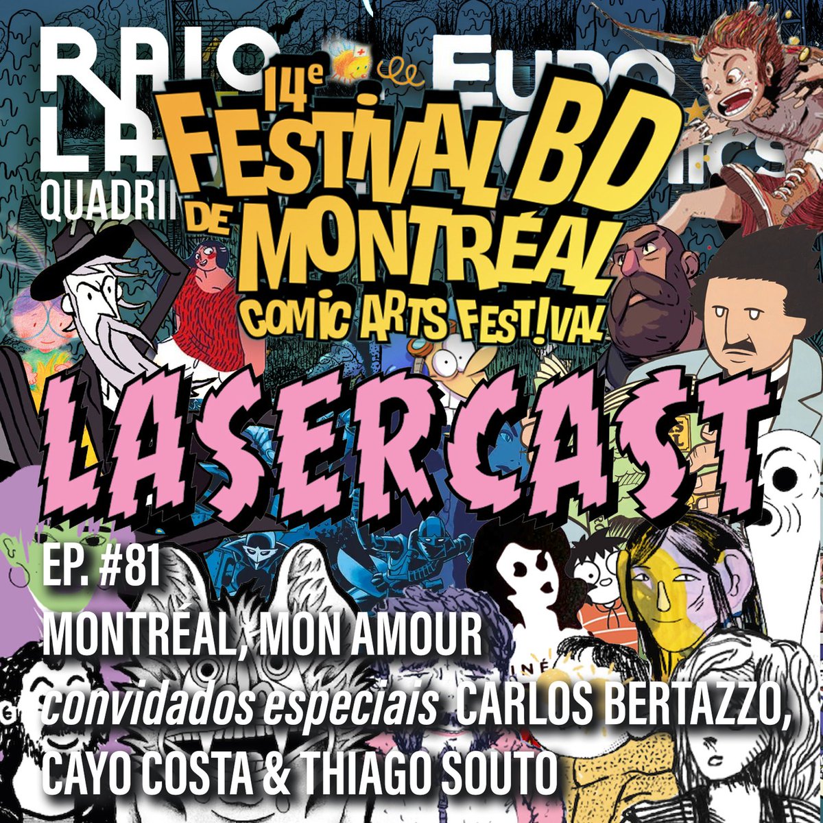 O mais popular evento de quadrinhos do Canadá — o Festival BD de Montréal <a href="/FBDM_MTL/">Festival BD Montréal</a> — atraiu 90 mil visitantes em 2025. No episódio #81 do LASERCAST, <a href="/portolandia/">Bruno Porto</a>, Cayo Costa, <a href="/CharlinhoXavier/">Charlinho Xavier</a> e o quadrinista Thiago Souto <a href="/thisp/">Thiago Souto</a> contam o que rolou por lá:
raiolaser.net/home/lasercast…