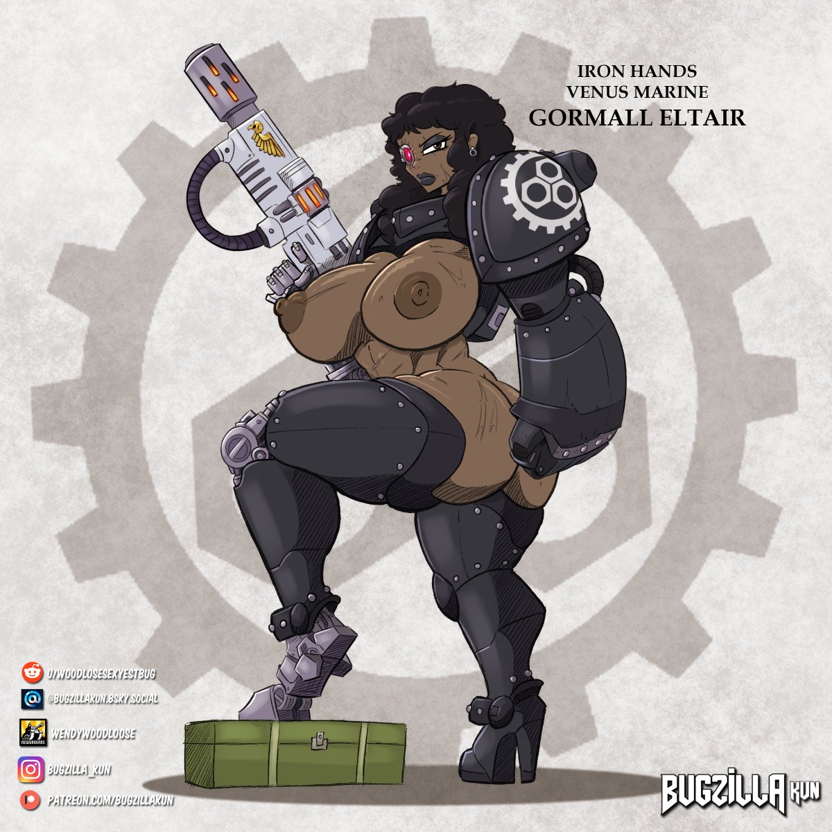 Iron Hands Venus Marine Art Work for Anon ! I hope you like it!

#warhammerfanart #warhammer40k #SpaceMarine2