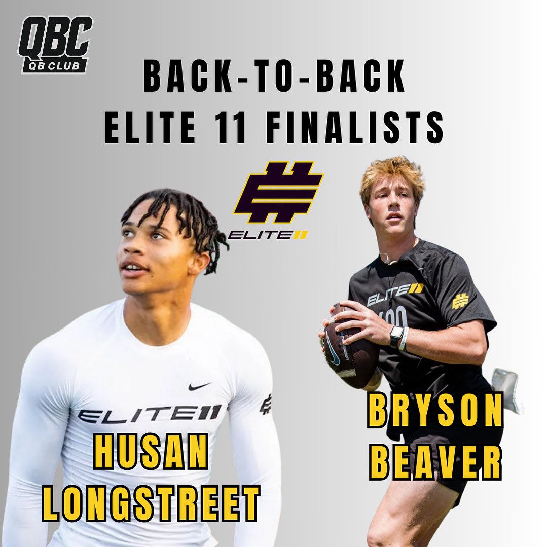 Anthony Catalano (@qbcatalano) on Twitter photo One of the best QB’s in the country will come from the Inland Empire nearly every year.
<a href="/HusanLongstreet/">Husan Longstreet</a> | <a href="/BrysonBeaverQB/">Bryson Beaver</a>
<a href="/CoachReyes_/">Johnathan Reyes</a> | #QBClub One of the best QB’s in the country will come from the Inland Empire nearly every year.
<a href="/HusanLongstreet/">Husan Longstreet</a> | <a href="/BrysonBeaverQB/">Bryson Beaver</a>
<a href="/CoachReyes_/">Johnathan Reyes</a> | #QBClub