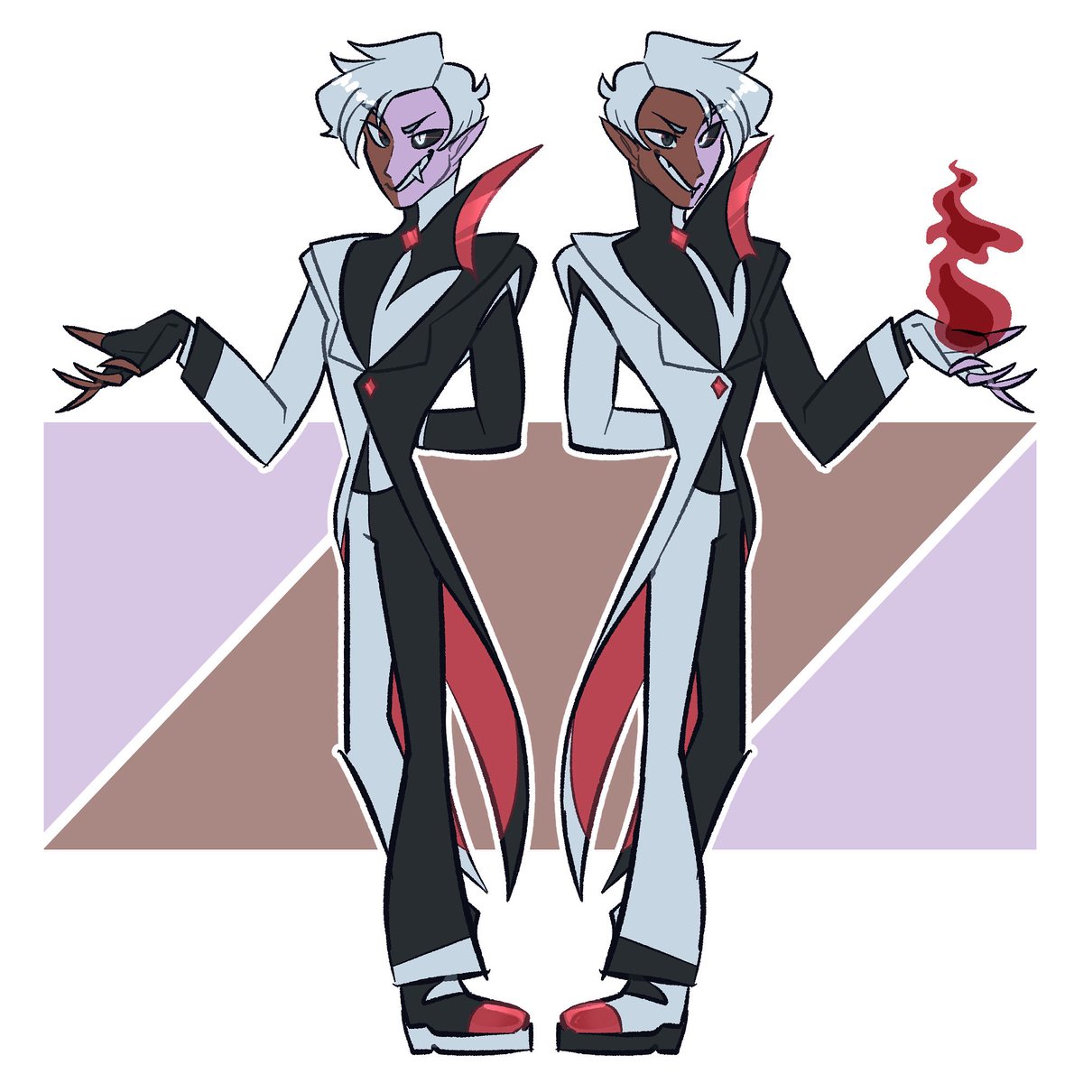 Juancar684's tweet image. At last ArcanicMagician comes to life thanks to the help of @l0r3tt66908 A Vampire overlord that tried to hold on to his humanity….yet failed
Glad to finally have an online sona