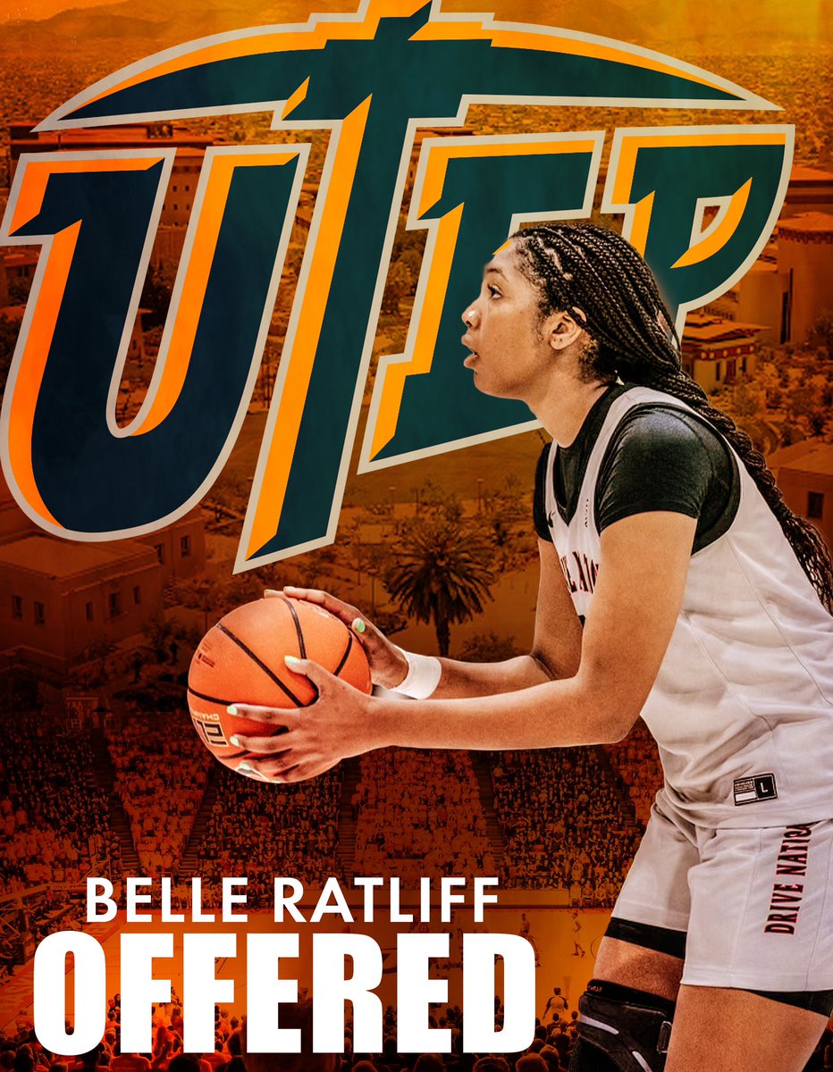LADY DRIVE NATION (@ladydrivenation) on Twitter photo Congratulations to our <a href="/BelleRatli75201/">Belle Ratliff</a> on receiving a scholarship from <a href="/UTEPWBB/">UTEP Women’s Basketball</a> ⛏️🧡💙 Congratulations to our <a href="/BelleRatli75201/">Belle Ratliff</a> on receiving a scholarship from <a href="/UTEPWBB/">UTEP Women’s Basketball</a> ⛏️🧡💙