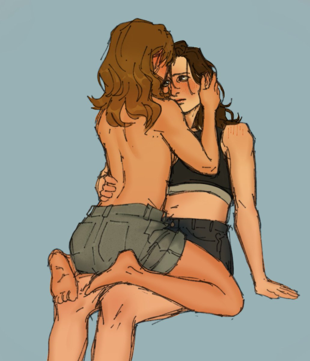 The summer makeouts actually

Jackieshauna again because because because because

I don't think the line art is clean enough to say it's finished so let's call it a doodle
