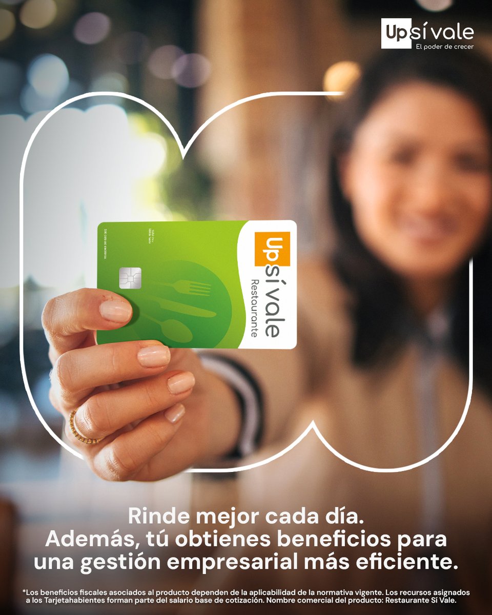 🍽️ Haz de cada comida una oportunidad para motivar y da el siguiente paso hacia un equipo más feliz y productivo con Up Sí Vale.