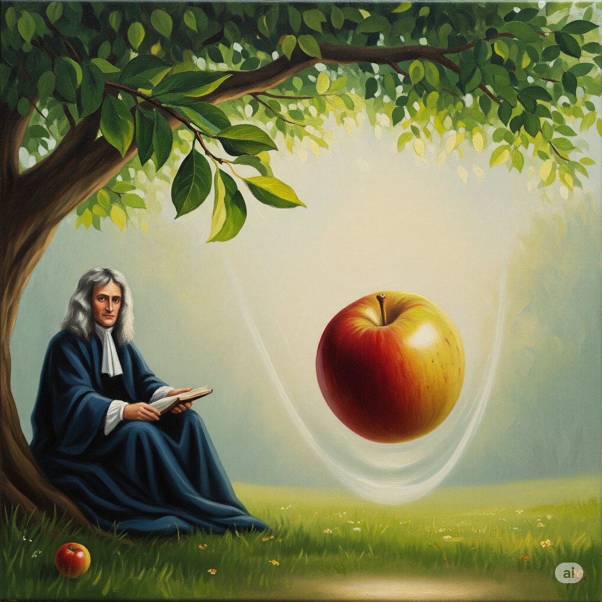 As Newton sat, observing the Apple ‘fall’ to the ground, and was creating the laws of gravity in his mind, the Earth spoke to the Apple.. 

‘Oh, be careful ! you’re falling towards me, you might hurt yourself !’ Said Earth

‘You’ve got it completely wrong’ Replied the Apple’