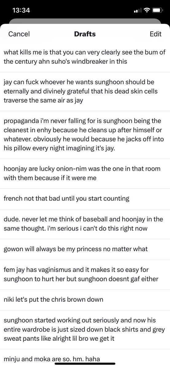 user1208420's tweet image. ##draftsposting