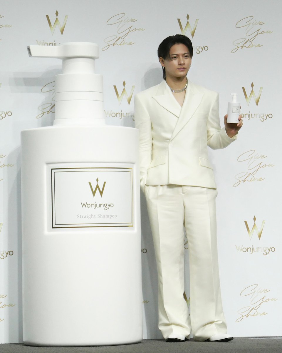 平野紫耀さんが「ウォンジョンヨ ヘア」の新CM発表会に登壇！Number_i