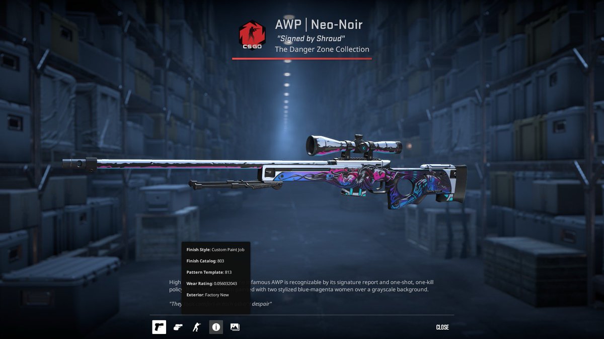 TheHoneyBunnyTV's tweet image. Awp skin I picked up on #csfloat  for a friend 

#cs2 #counterstrike2