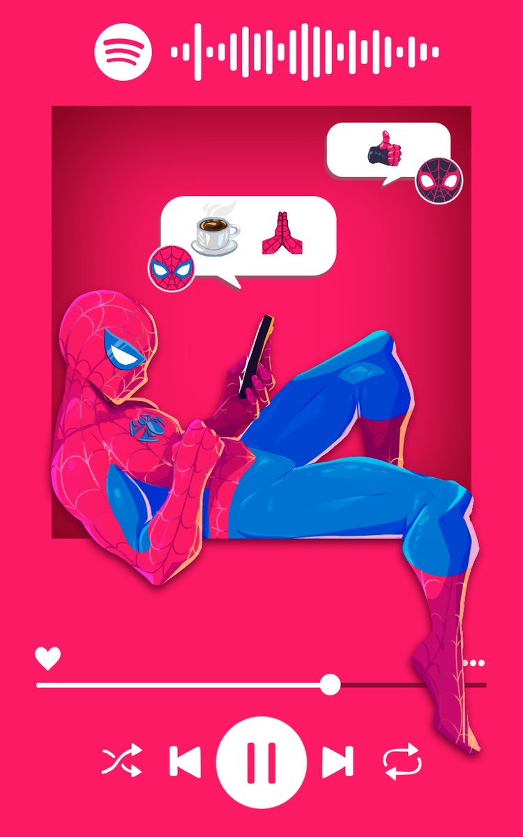DigihOpen's tweet photo. keychain idea ive been cooking up
actual scannable song too
#ArtistOnTwitter  #Spiderman #marvelcomics #digitalpainting #digitalart #Marvel #fanart #MarvelStudios #comics #Spotify https://t.co/6jgLdCQnge