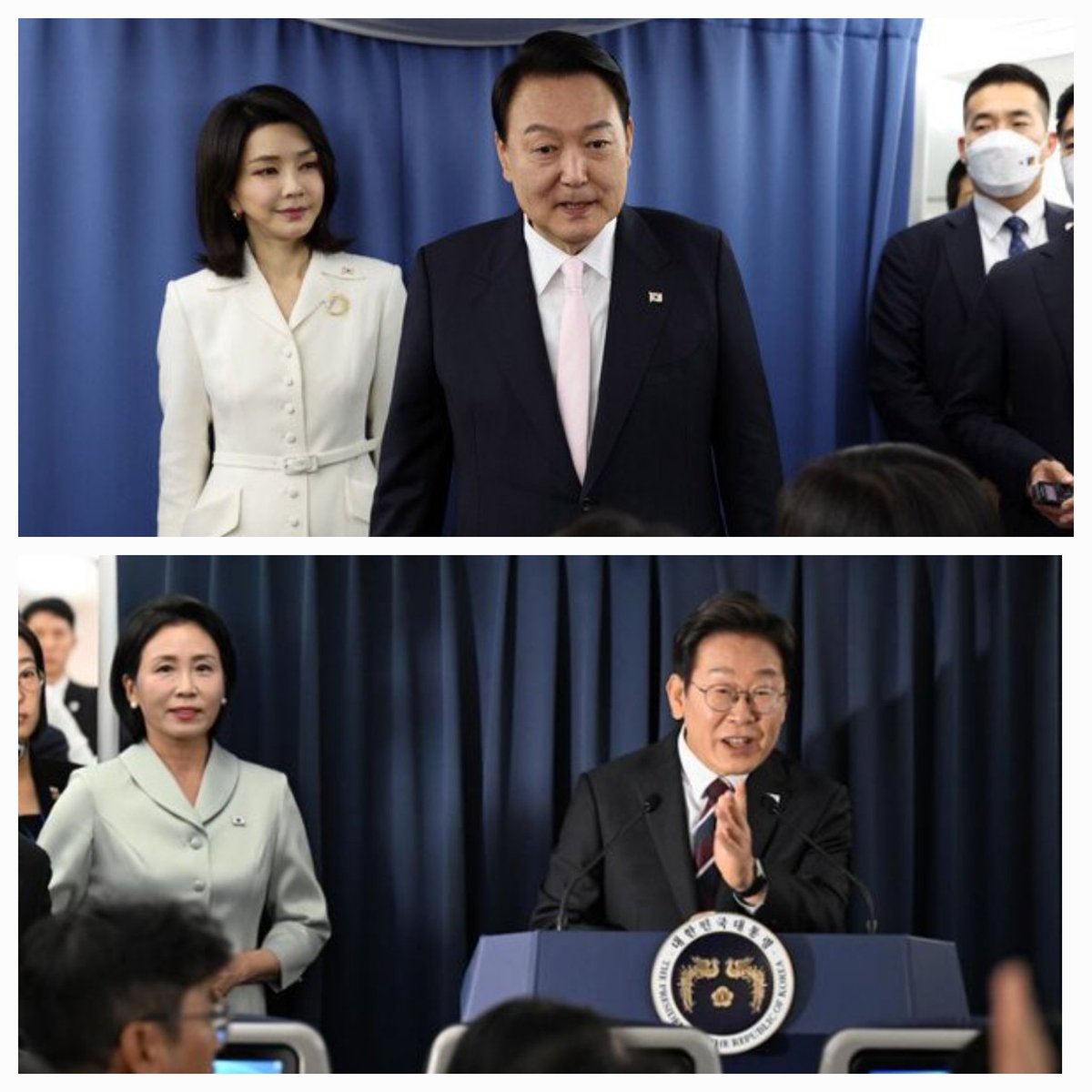 Quidal_rie's tweet image. 기내 기자간담회에 김건희가 왜 나와서 서있냐고
개딸들 발악하지 않았었나?

자~~느그 궁순자 ㅋㅋ