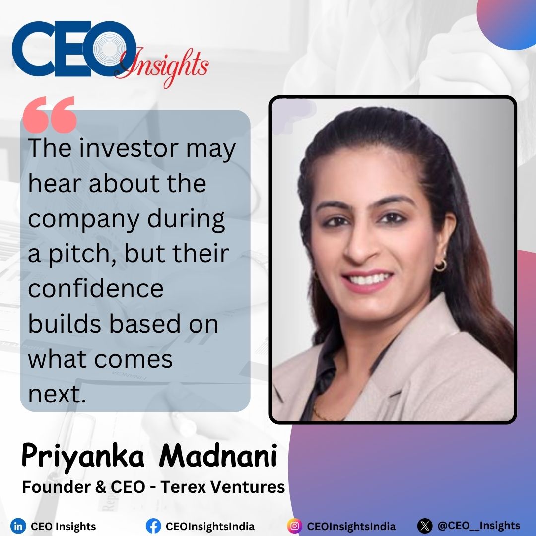 CEO__Insights's tweet image. Read More: qrcd.org/8sEy

Priyanka Madnani, Founder &amp;amp; CEO, Terex Ventures

#buildingsustainableoperations #internalsystems #trackingmetrics #customerretention