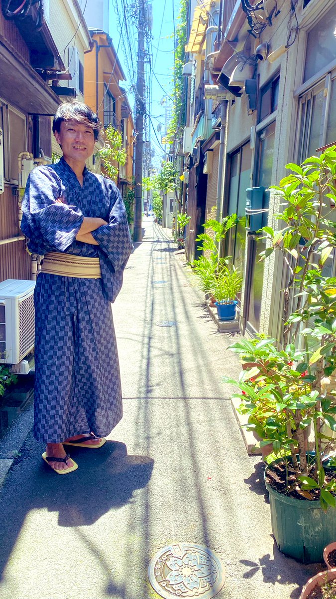 着物会👘✨
写真撮ってもろた

めっちゃ暑いーーーーーー笑