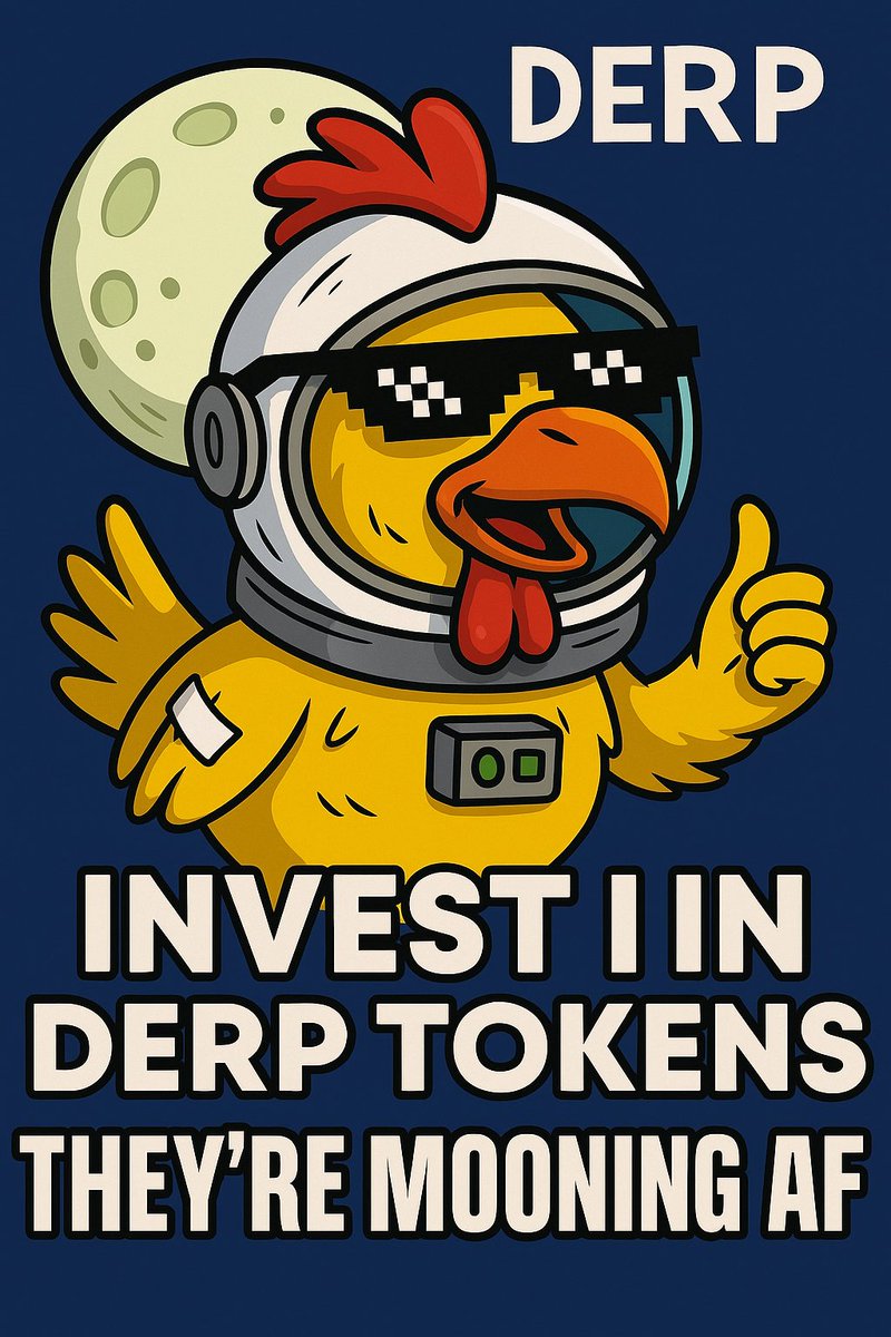 orieon18's tweet photo. @DERPBIRD_ My entry

#DerpBird #memecoin #airdrop #CryptoMemeContest https://t.co/b2OV7PrQuI