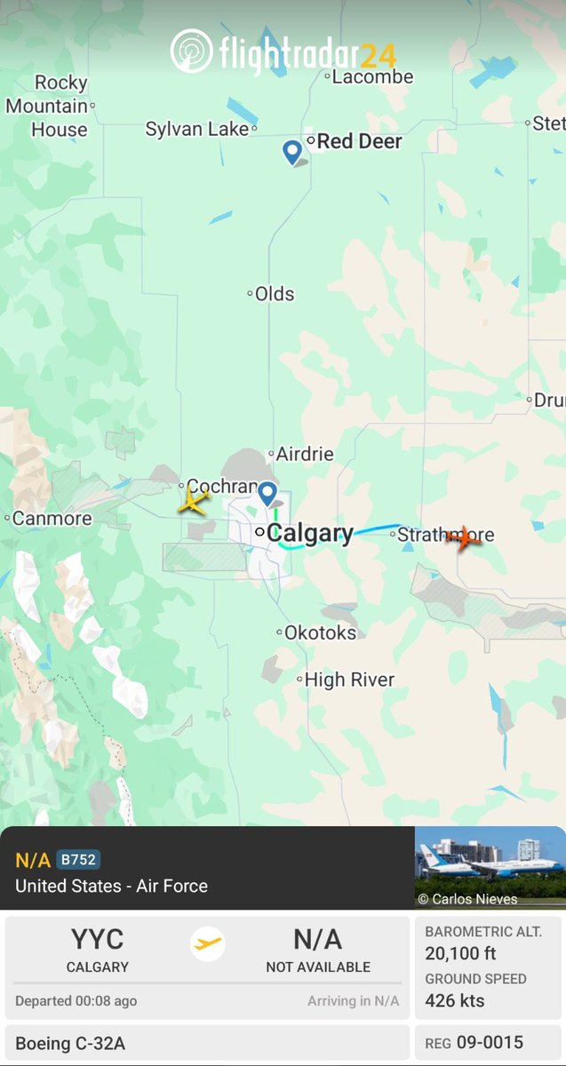 U.S. President Donald Trump is officially on his way back to Washington after leaving the #G7Summit early on Monday night.
#AviationGeek #cdnpoli #yeg #yyc