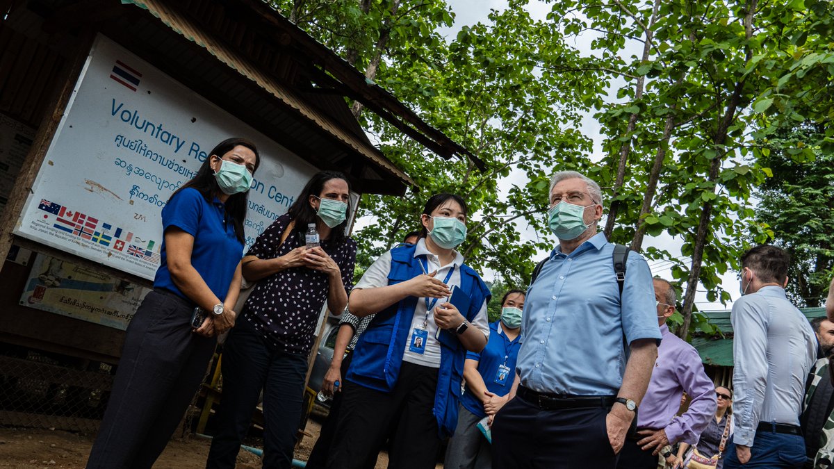 We were pleased to welcome <a href="/JC_Poimboeuf/">Jean-Claude Poimboeuf</a> of <a href="/FRenThailande/">France en Thaïlande 🇫🇷🇪🇺</a> to Mae Sot General Hospital &amp; Mae La temporary shelter along the Myanmar border, where we discussed improving access to healthcare services &amp; information for vulnerable migrants.