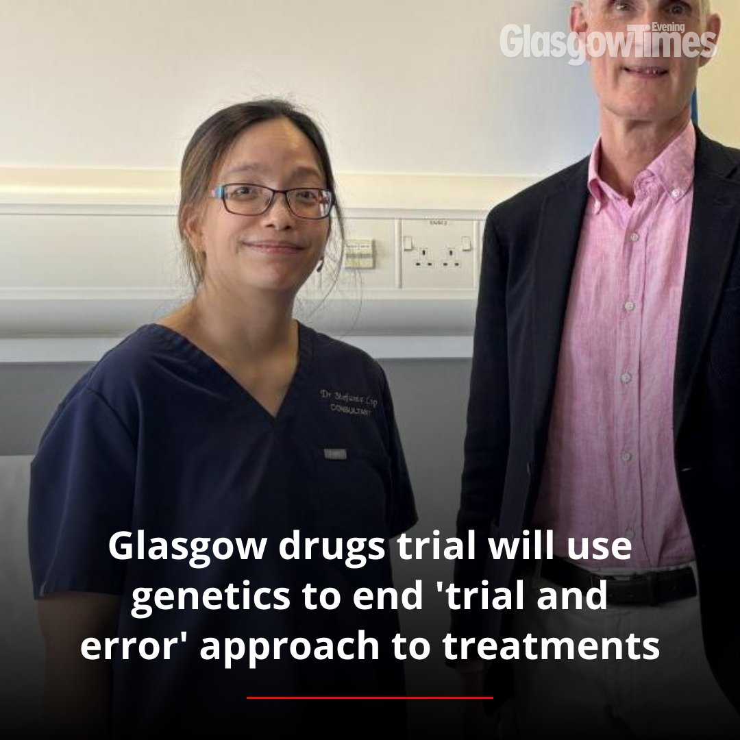 A GLASGOW man who suffered a heart attack has become one of the first patients to take part in a groundbreaking new drug trial led by city academics.