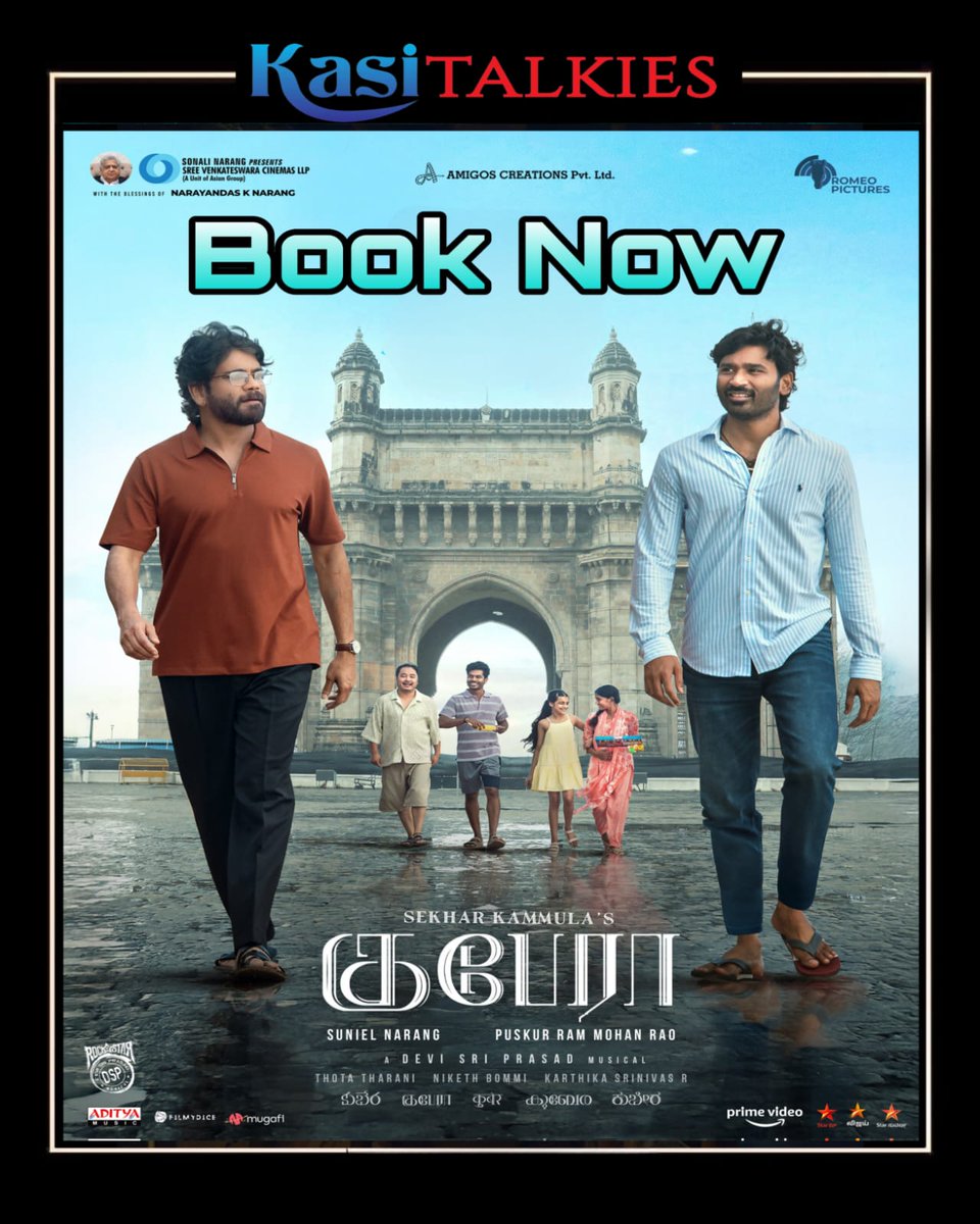 Kasi Talkies (@kasitalkies) on Twitter photo #Kuberaa - Tamil Movie Releasing On June 20
<a href="/KasiTalkies/">Kasi Talkies</a>
Book Your Tickets Soon. Visit Us On bit.ly/2EfUh5X
<a href="/dhanushkraja/">Dhanush</a> <a href="/iamRashmika/">Rashmika Mandanna</a> <a href="/iamnagarjuna/">Nagarjuna Akkineni</a> #SekharKammulasKuberaa <a href="/ThisIsDSP/">DEVI SRI PRASAD</a>
#KuberaaOn20thJune #Kuberaa - Tamil Movie Releasing On June 20
<a href="/KasiTalkies/">Kasi Talkies</a>
Book Your Tickets Soon. Visit Us On bit.ly/2EfUh5X
<a href="/dhanushkraja/">Dhanush</a> <a href="/iamRashmika/">Rashmika Mandanna</a> <a href="/iamnagarjuna/">Nagarjuna Akkineni</a> #SekharKammulasKuberaa <a href="/ThisIsDSP/">DEVI SRI PRASAD</a>
#KuberaaOn20thJune