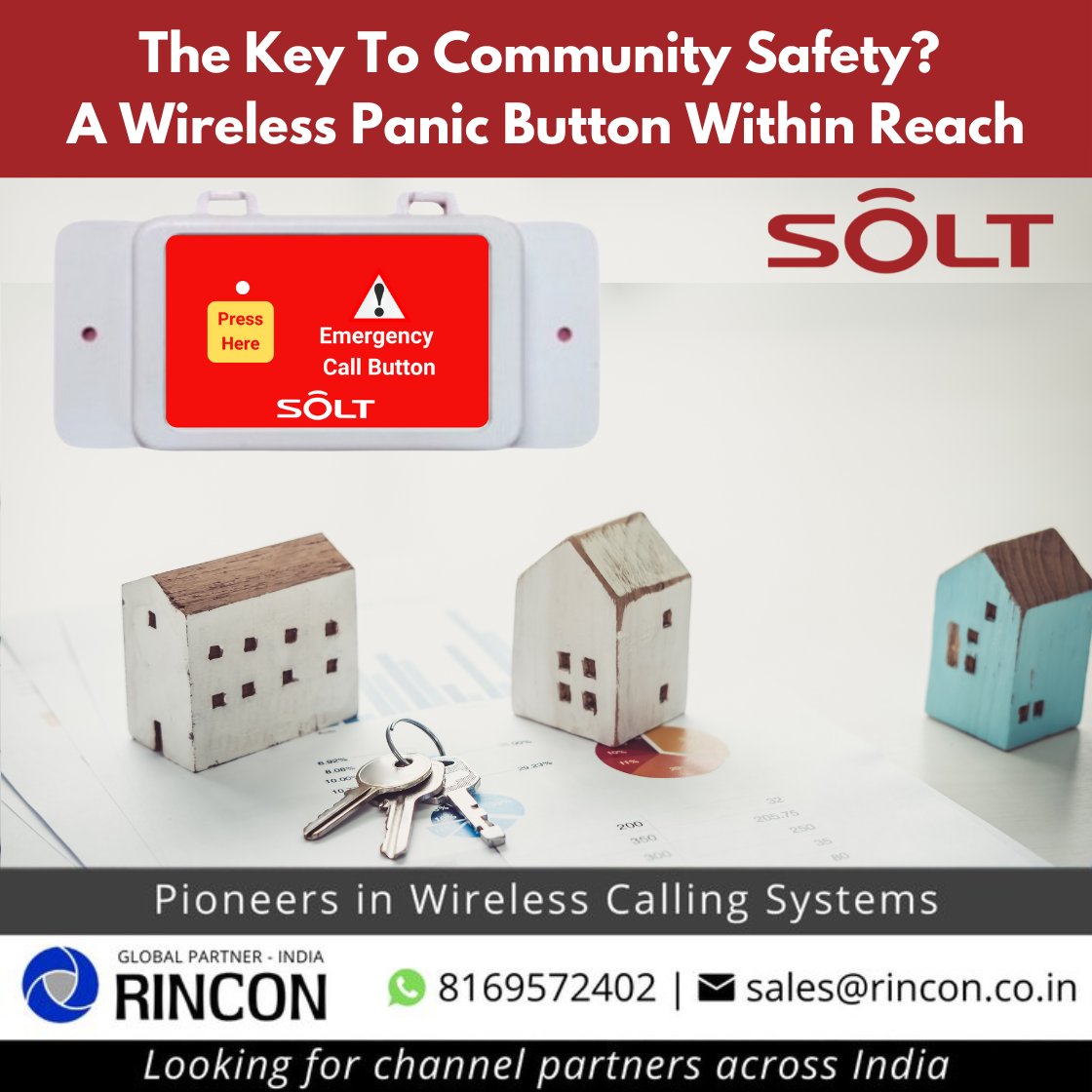 rinconindia's tweet photo. The key to safer communities isn’t locked in a drawer—it’s on the wall.
Our Wireless Panic Buttons alert security instantly during emergencies in large layouts or apartments.
One press can save lives.
#CommunitySafety #PanicButton #SafeLiving #ApartmentSecurity #WirelessSafety https://t.co/5EC8tjnMu7