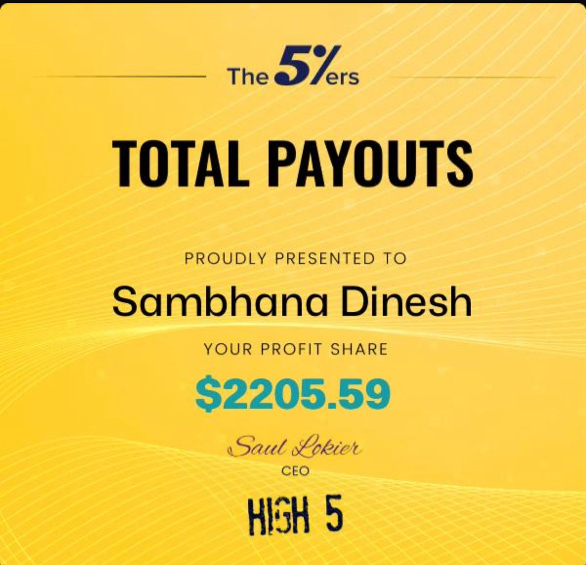 I didn’t trade for two weeks until now as I lost my funded accounts in may. Then i came across this total payouts I got until now since a year. I feel very great full and blessed to be a trader and I got to do it bigger now. Thanks to <a href="/Khldfx/">Khaled</a> <a href="/fundingpips/">FundingPips</a>.