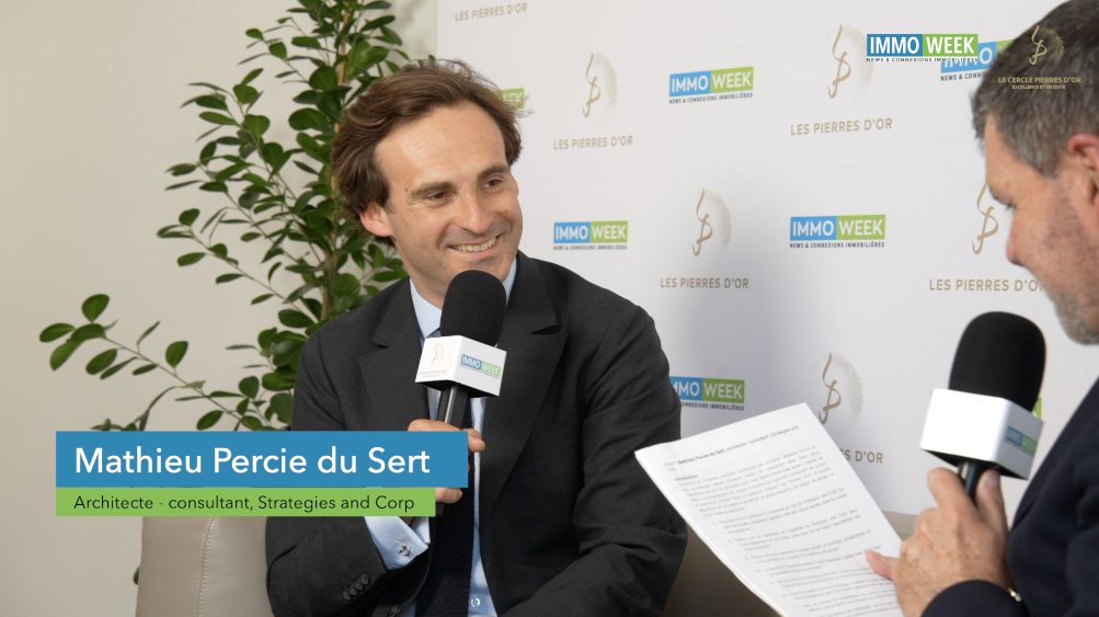 Nommé dans le "Top 10" des #conseils, Matthieu Percie du Sert est architecte consultant chez Strategies and Corp. Il est au micro d'<a href="/erick_cala/">Erick Cala</a> pour Immoweek...
&gt;&gt; urls.fr/Sh-rgF