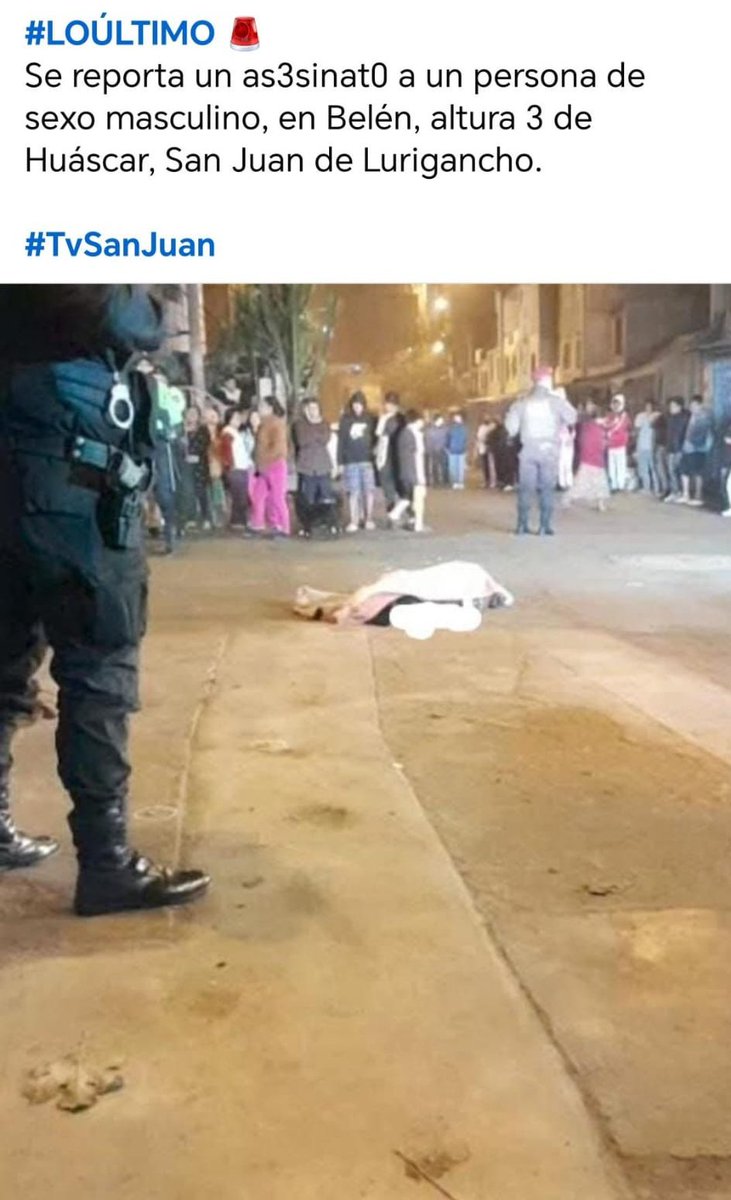 Mientras los inútiles de los fiscales perdían el tiempo en el Ministerio Público haciendo una "vigilia" por la payasa de Delia Espinoza, en las calles de Lima asesinaban a una persona y ni un fiscal presente. Reforma judicial urgente.

#LoUltimo | Patricia Benavides | Lima | Perú