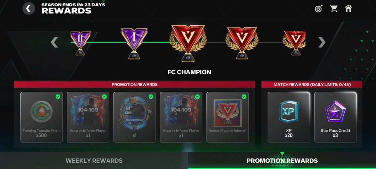 Pulled anything good from DR rewards or just stuck with minimum OVR like me? 👀💔

Anyone lucky with a big tradable pull 🧐