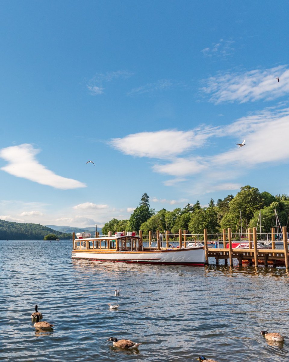 🌿The lake is calm, the skies are clear, and our boats are waiting…
🚤 Step aboard. Your Windermere day begins here.

#WindermereLakeCruises #LakeDistrict #Adventure