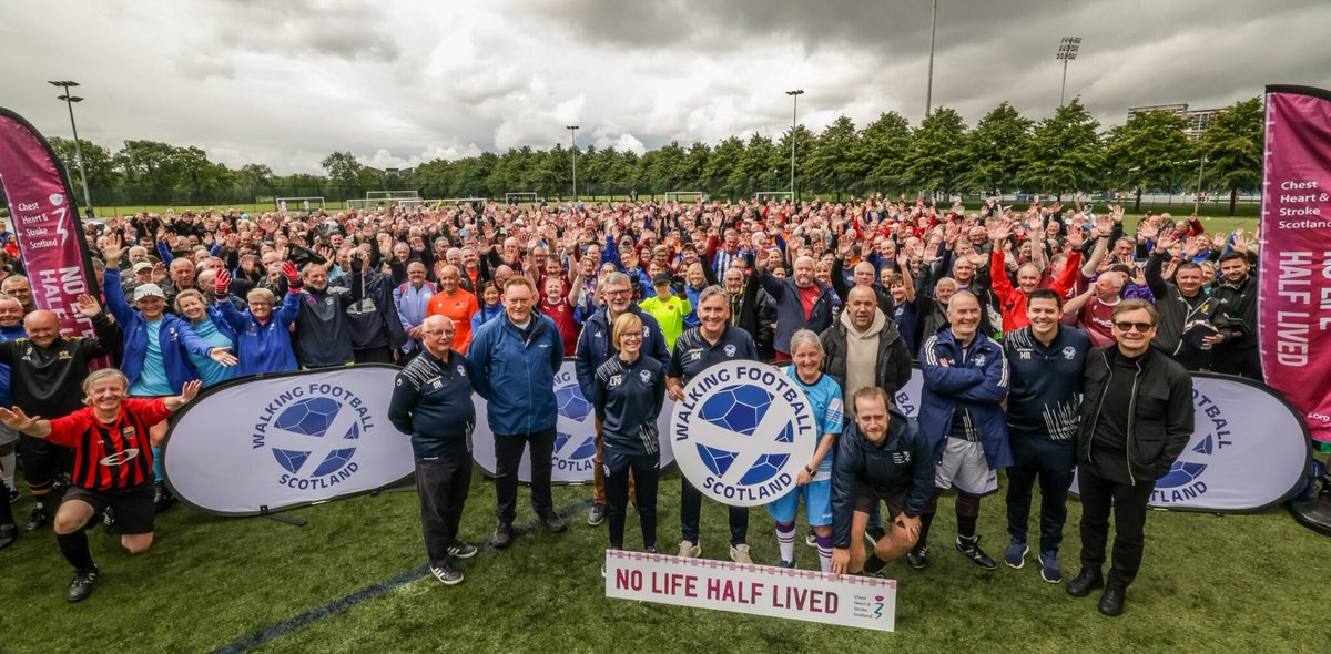 Chest Heart & Stroke Scotland | also on bluesky (@chsscotland) on Twitter photo A summer of sport kicked off on Saturday 7th June <a href="/WalkingFootScot/">Walking Football Scotland ๐ฃโฝ๏ธ</a> Scottish Cup โฝ๏ธ๐
Sponsored by <a href="/CHSScotland/">Chest Heart & Stroke Scotland | also on bluesky</a>, itโs the worldโs largest one-day walking football festival!๐
Read more about the event & our partnership with Walking Football Scotland. ๐
ow.ly/umZw50W9VzB A summer of sport kicked off on Saturday 7th June <a href="/WalkingFootScot/">Walking Football Scotland ๐ฃโฝ๏ธ</a> Scottish Cup โฝ๏ธ๐
Sponsored by <a href="/CHSScotland/">Chest Heart & Stroke Scotland | also on bluesky</a>, itโs the worldโs largest one-day walking football festival!๐
Read more about the event & our partnership with Walking Football Scotland. ๐
ow.ly/umZw50W9VzB