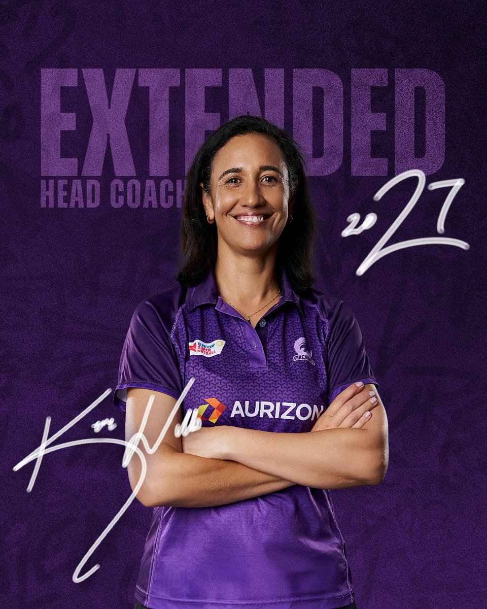 Kiri extends until 2027💜

This decision underscores the club’s commitment to fostering stability and sustaining the transformative systems Kiri has implemented since her appointment.

Read more on the extension👇🏻
firebirds.net.au/news/firebirds…