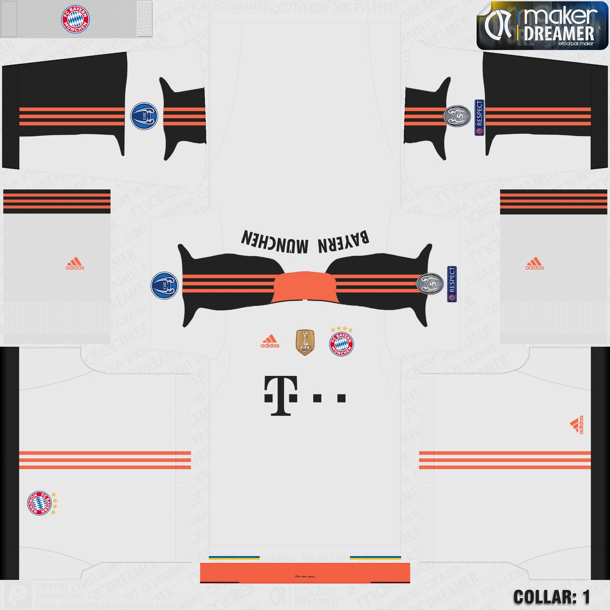 🇩🇪#BayernMunich 2013/14 GK Kits

✅Made to order: <a href="/pk_1_/">〽️</a> 

✏️I create kits to order, write to me📩

 #efootball #makerdreamer #kitmakerdreamer #dreamer #pes21 #proevolutionsoccer #kitpack #kits #ukraine #evoweb #bundesliga #germany #eafc