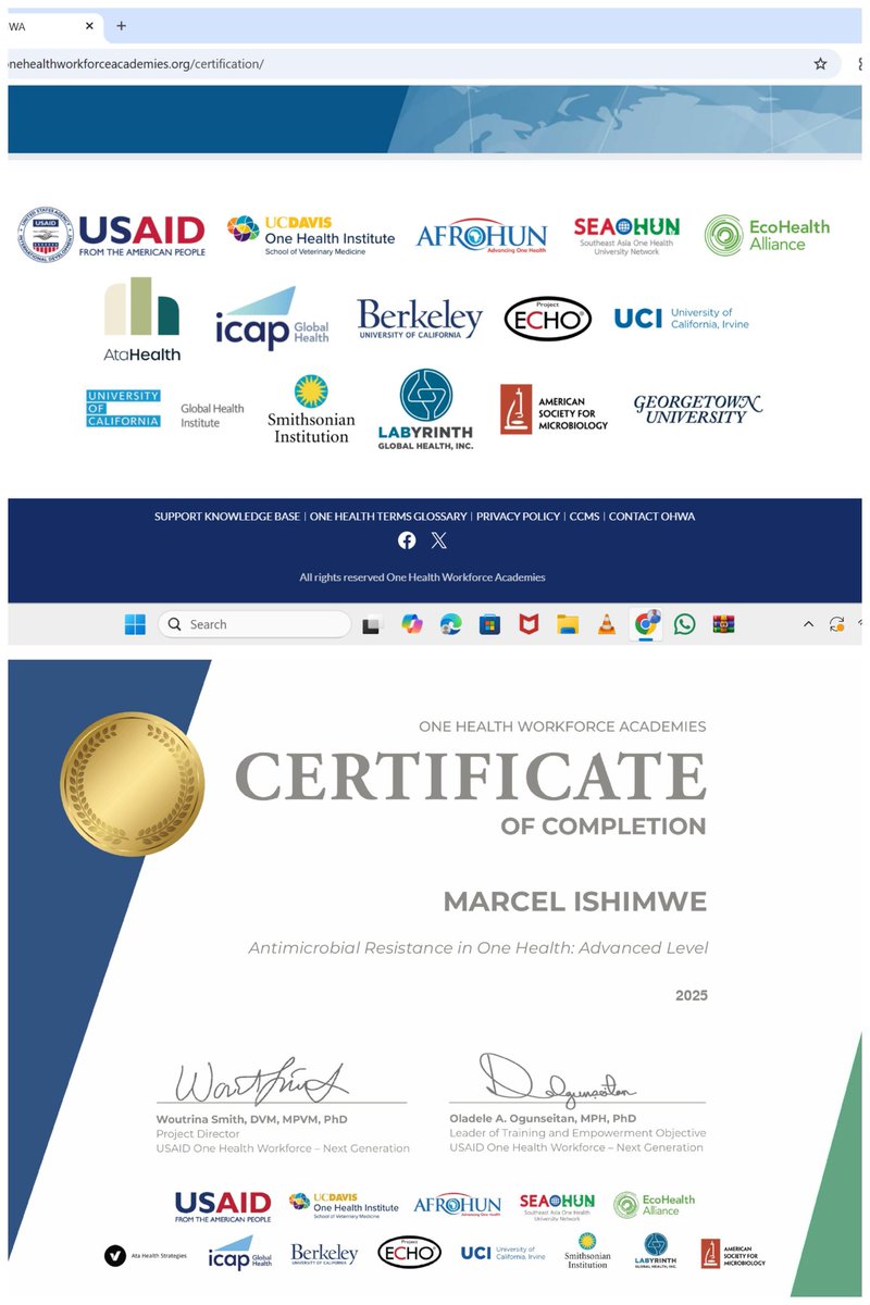 #Antimicrobialresistance in One Health: Advanced level. 😊

This dynamic training spans six modules &amp; provides comprehensive coverage of surveillance systems, #AMR assessment, laboratory diagnosis and AMR countermeasures such as #IPC &amp; antimicrobial stewardship (#AMS).#OneHealth