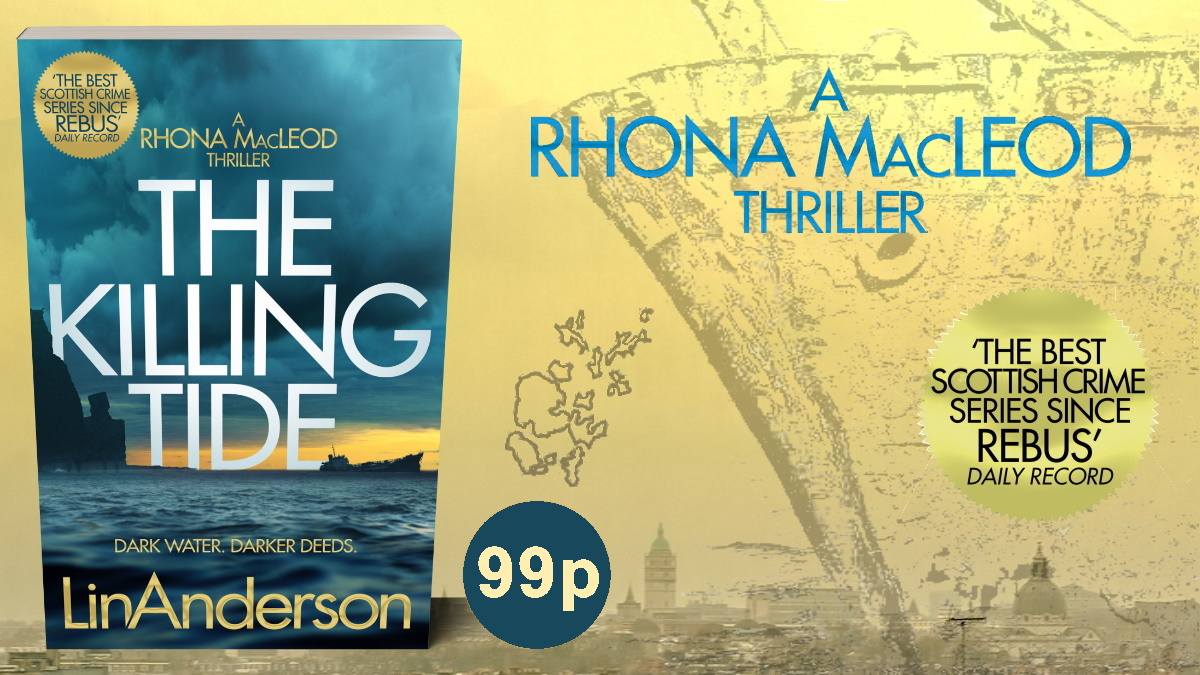 😍Kindle Deal😍 99p - THE KILLING TIDE - The new Forensic Scientist Dr Rhona MacLeod thriller - Dark Water. Darker Deeds. bit.ly/KillingTide  #Thriller #CrimeFiction #LinAnderson #CSI
