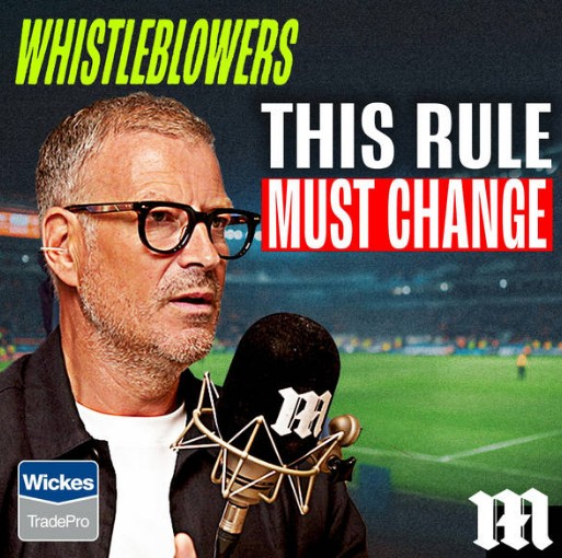 Team_GSmart's tweet image. A new episode of the Whistleblowers podcast is out today.
@gordonsmart, @clattenburg1975 & @Ian_Ladyman_DM start by reacting to comments that have been sent in by listeners. There are some very nice comments, and there are some not so nice comments, so stay tuned to hear if the…