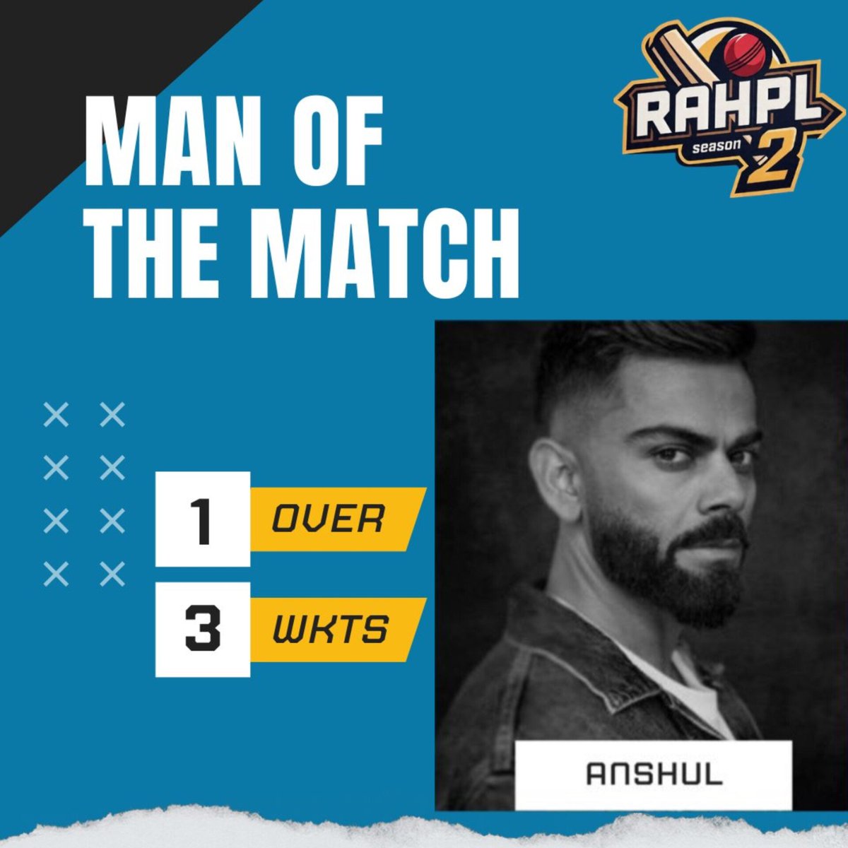RAHPLOfficial's tweet image. 🏆 FINAL SCORECARD - RAHPL S2
Adi Avengers 🆚 Cerebral Assassins
A thriller that ended in a draw 🤯
For the first time ever, we have JOINT WINNERS 🏆
Adi Avengers & Cerebral Assassins✨
MOTM: Rushi ⚡ & Anshul 🔥 @Qaiskilaila_ & @Virat_kohlifan2
#RAHPLS2 #Finals