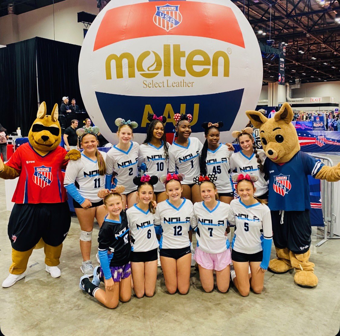 coachcordova's tweet image. AAU National Championship | NOLA🏐  | @waltdisneyworld
