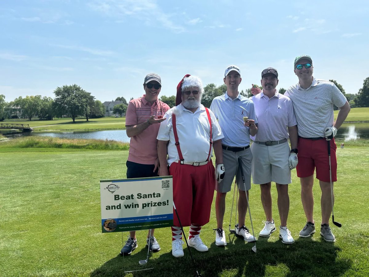 Just a few fave moments from an unforgettable day at White Eagle! ⛳️
Thanks for showing up, teeing off &amp; supporting the Marklund Mission 💙

📸 See more photos on our Facebook + tag your foursome!
🔗 Still time to bid: my.onecause.com/event/organiza…

#MarklundGolfEventure <a href="/PorterPipe/">Porter Pipe</a>