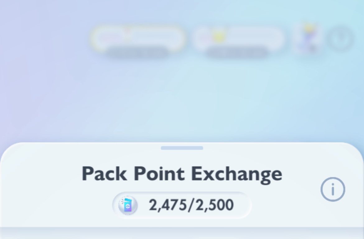 Por favor, unifiquen los puntos de expansión y que sean de uso libre para cualquier tipo de expansión.

Please unify the expansion points and make them free to use for any type of expansion.

#PokemonTCGPocket