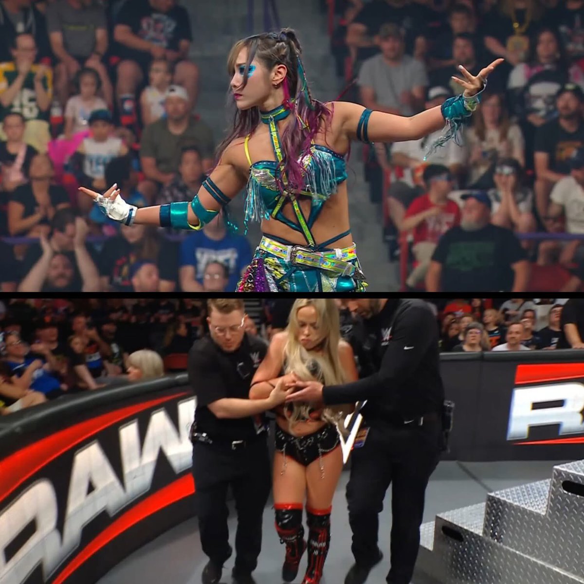 Chanaph74772891's tweet photo. Hoping it’s nothing serious! 🙏🏻

#WWERaw https://t.co/QKvKFYGV92