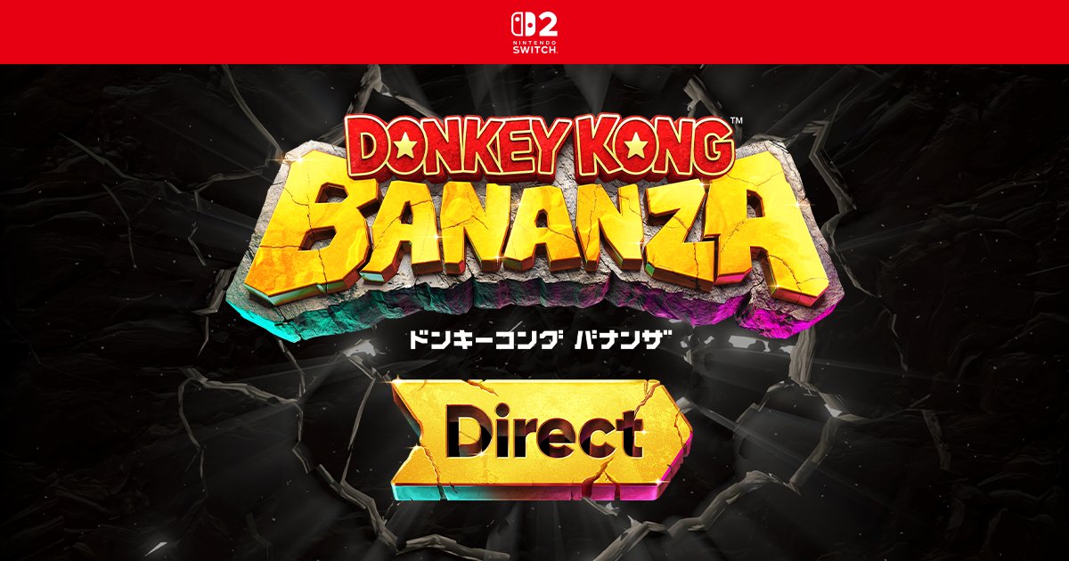 [해외게임뉴스] [NSW2] '동키콩 바난자' 다이렉트 6월 18일 22시 방송 예정
yepan.net/news/90688

#동키콩바난자 #동키콩 #닌텐도스위치2 #NSW2 #오픈월드 #액션어드벤처