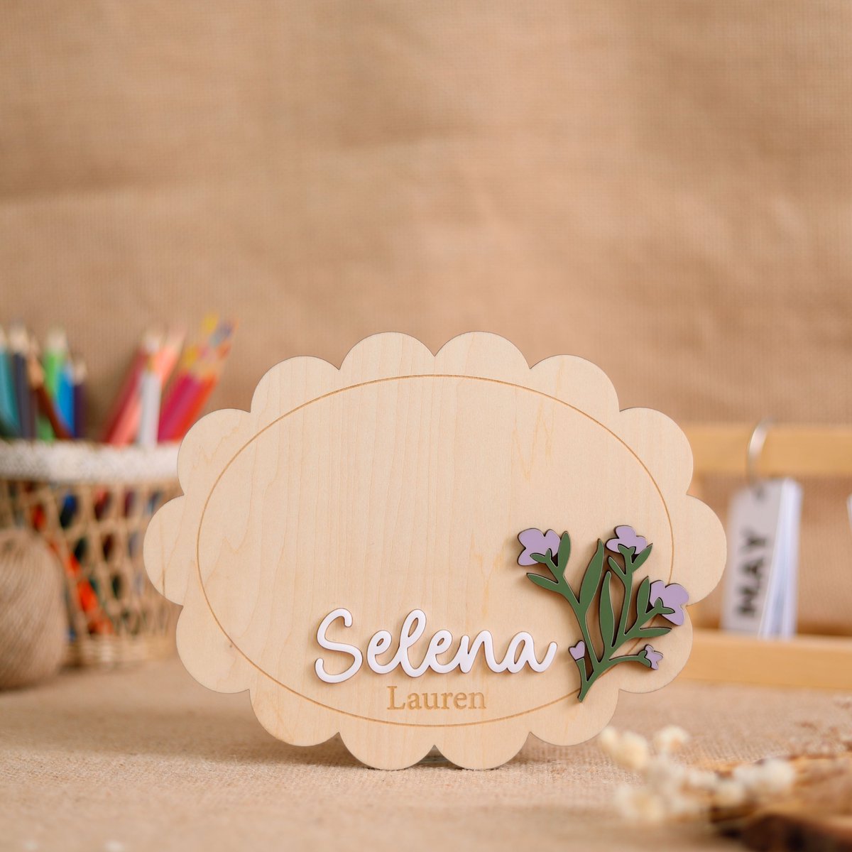 WoodHugCom's tweet image. Soft florals, sweet names 🌷
This custom baby name sign is the perfect keepsake for newborn photos and nursery décor.
Personalized, timeless, and made with love.
woodhug.com/product/custom…
#BabyGirlGift #FloralNursery #CustomNameSign