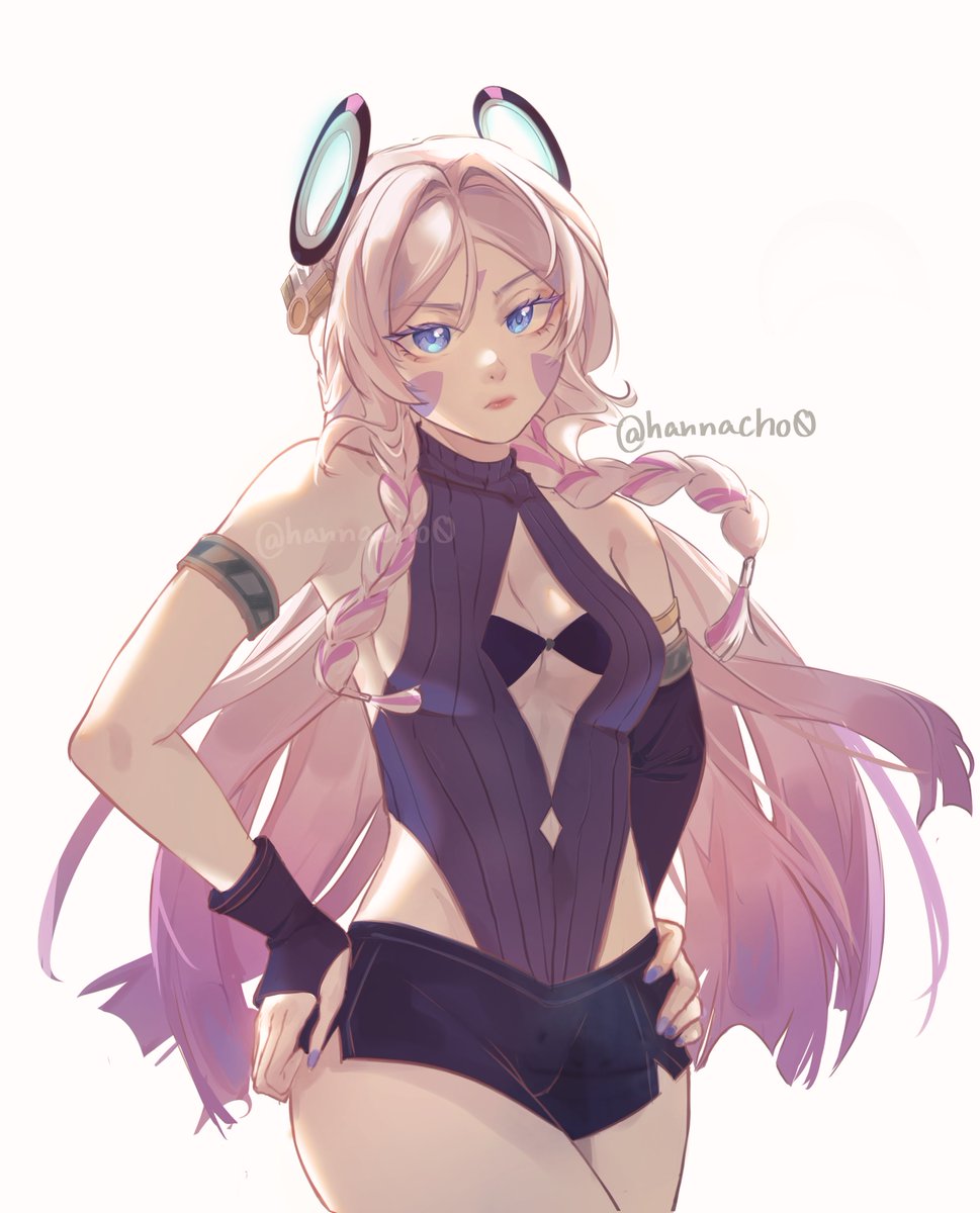 hannacho0's tweet image. tried painting like my goat @clefaeble 

#GenshinImpact #Citlali