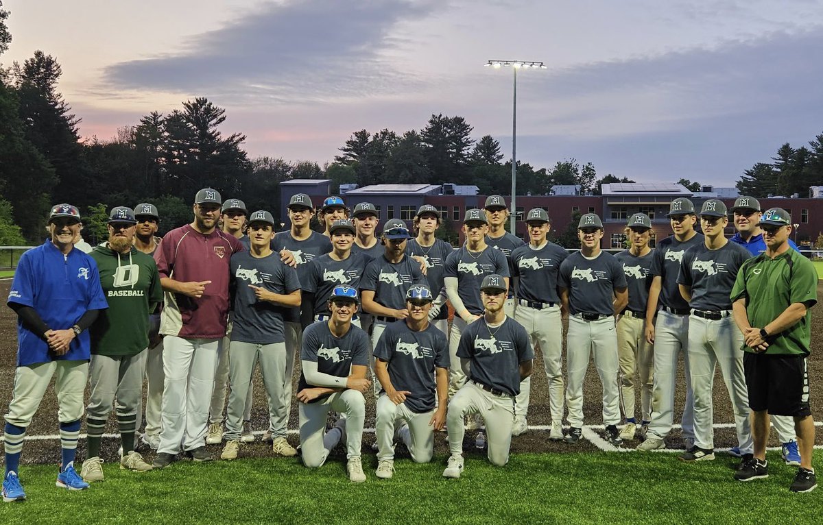 Aztecsbaseball9's tweet photo. CJ Coelho wrapped up his senior season in style at the @MassBCA Senior All-Star Game tonight. He dominated on the mound with 2 shutout innings and 4 strikeouts, repping @AztecAthletics with pride. Coach Walsh also took part in coaching the game, an incredible honor for both! 💙💛 https://t.co/zZYePY8XfT