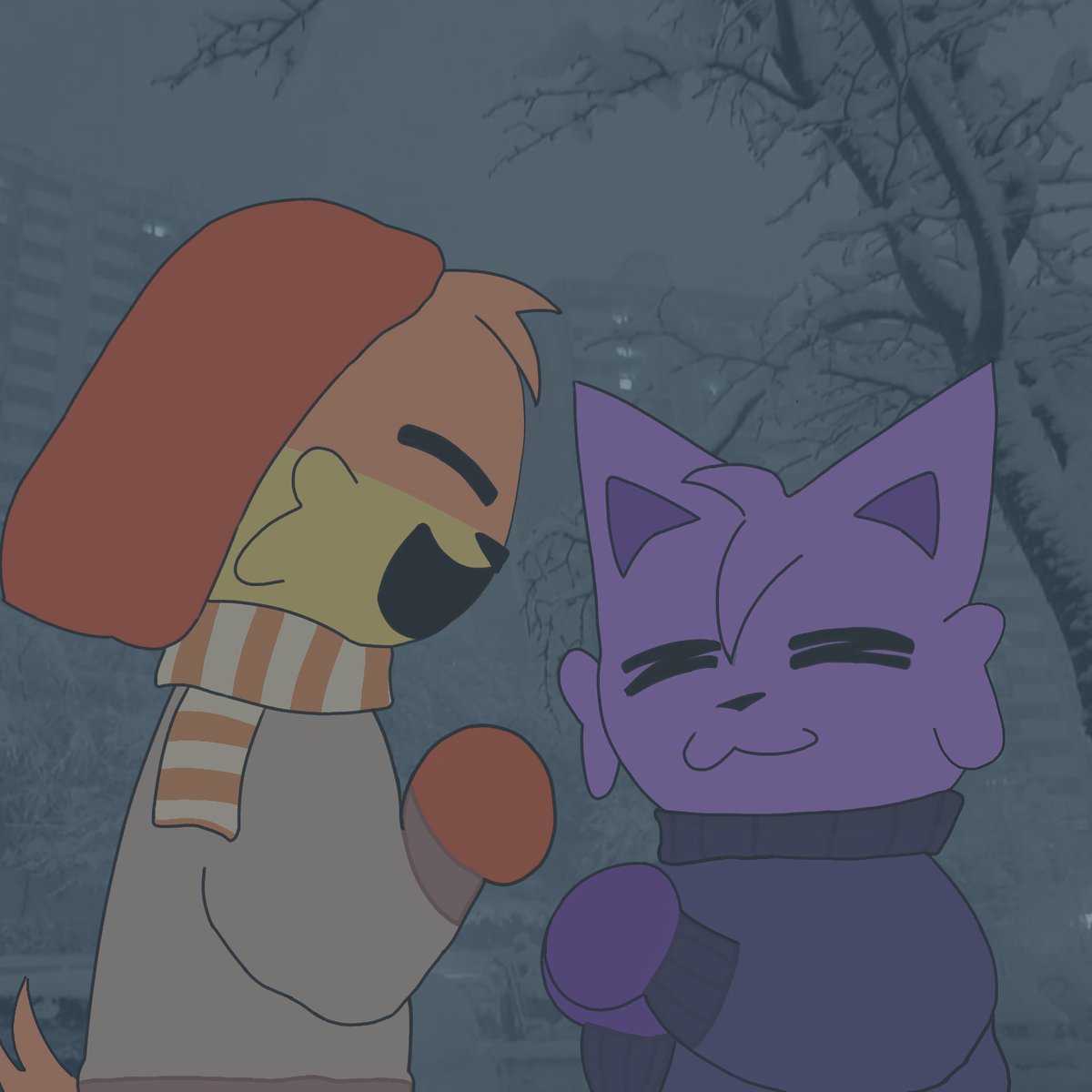 GILTONN_GG's tweet image. Catnap and dogday 
#Catnapxdogday #catnap #dogday #Smilingcritters