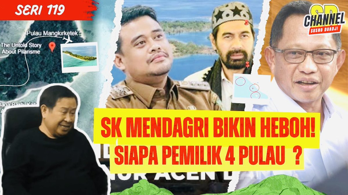 susno2g's tweet image. Siapa pemilik 4 pulau ; Aceh atau Sumut ? Janganah menggaruk tempat yg tidak gatal ?? ;
youtu.be/i5yIck2bUtQ?si… lewat @YouTube
