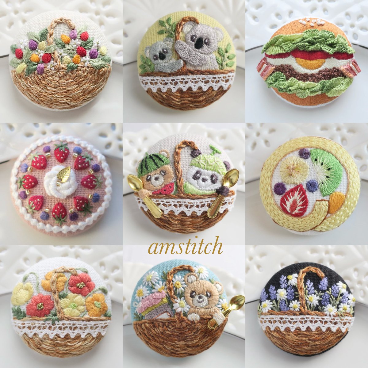 amstitch (@amstitch_works) on Twitter photo 『みんなでシェア☆企画展vol.161』
くるみボタンの丸みをいかした刺繍雑貨をメインに作っております、amstitchと申します😊
今月いっぱい、いつもより少しお得な感謝祭を開催しています!
宜しければぜひ作品をご覧下さい🙇♀️✨
🧵minne.com/@amstitch
Thanks to <a href="/Lupopo_cafe/">*LUPOPO cafe&gallery* 三軒茶屋の糖質オフのケーキ専門カフェとハンドメイドのお店</a> 様🫶 『みんなでシェア☆企画展vol.161』
くるみボタンの丸みをいかした刺繍雑貨をメインに作っております、amstitchと申します😊
今月いっぱい、いつもより少しお得な感謝祭を開催しています!
宜しければぜひ作品をご覧下さい🙇♀️✨
🧵minne.com/@amstitch
Thanks to <a href="/Lupopo_cafe/">*LUPOPO cafe&gallery* 三軒茶屋の糖質オフのケーキ専門カフェとハンドメイドのお店</a> 様🫶