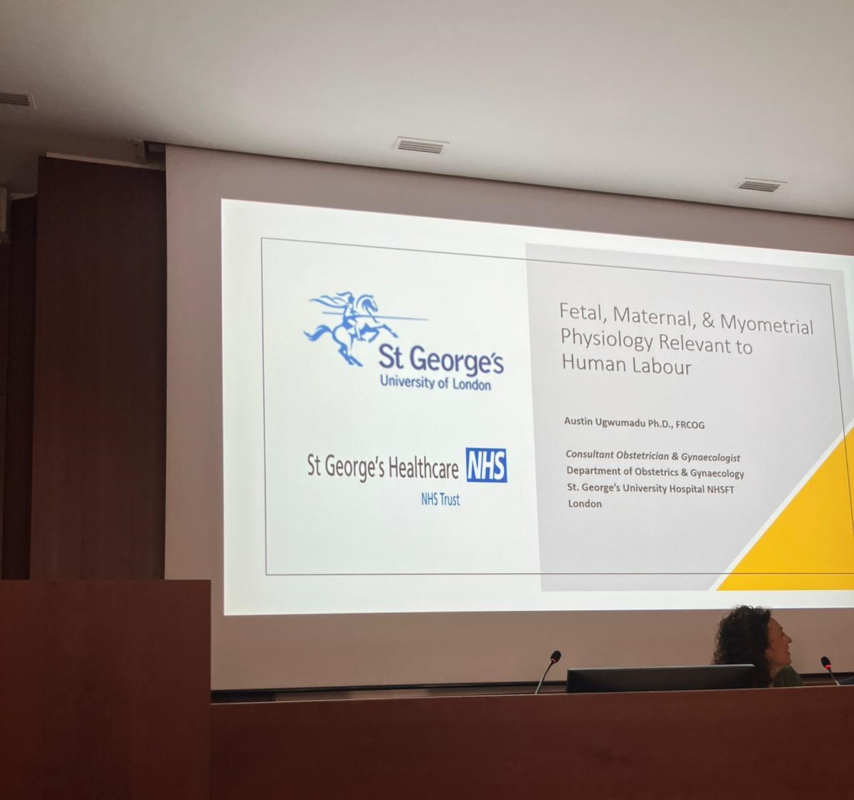 Uscom's tweet image. Uscom Featured at the #MilanObstetriciaCongress 2025, where Prof. Basky Thilaganathan presented data on using #USCOM to manage preeclampsia. He shared new pregnancy-specific hemodynamic ranges and RADAR-style visuals. Proud to support safer #maternalcare!
#MaternalHealth