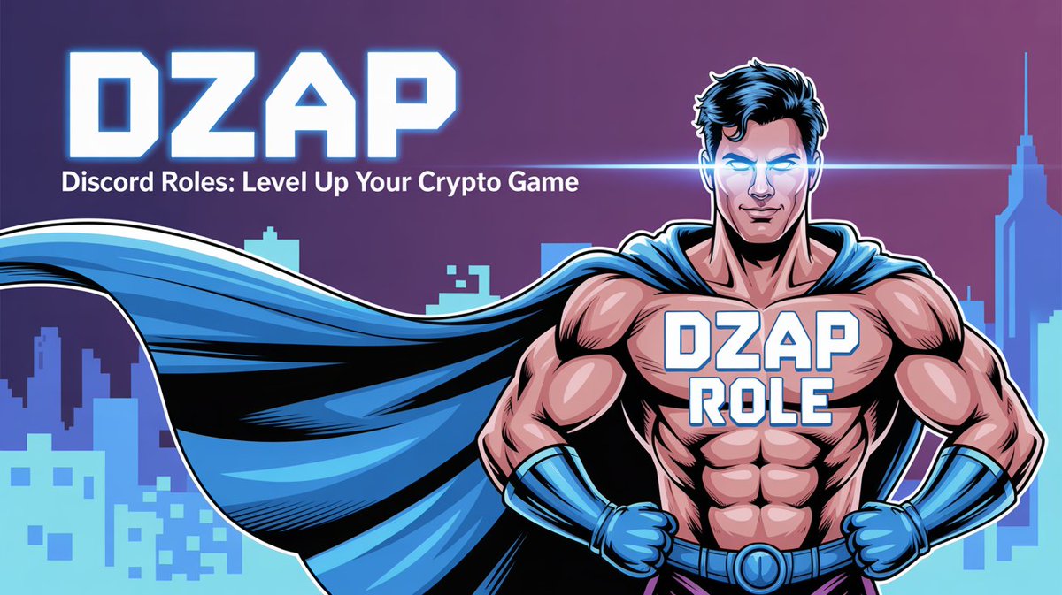 Want to flex some cool Discord roles AND boost your crypto cred? 😎 <a href="/dzap_io/">⚡DZap</a> just dropped epic new roles for their community.

Time to shine. But how do you grab one? 

Let’s break it down! ⬇️

#DZap #DiscordRoles #CryptoCommunity #Web3