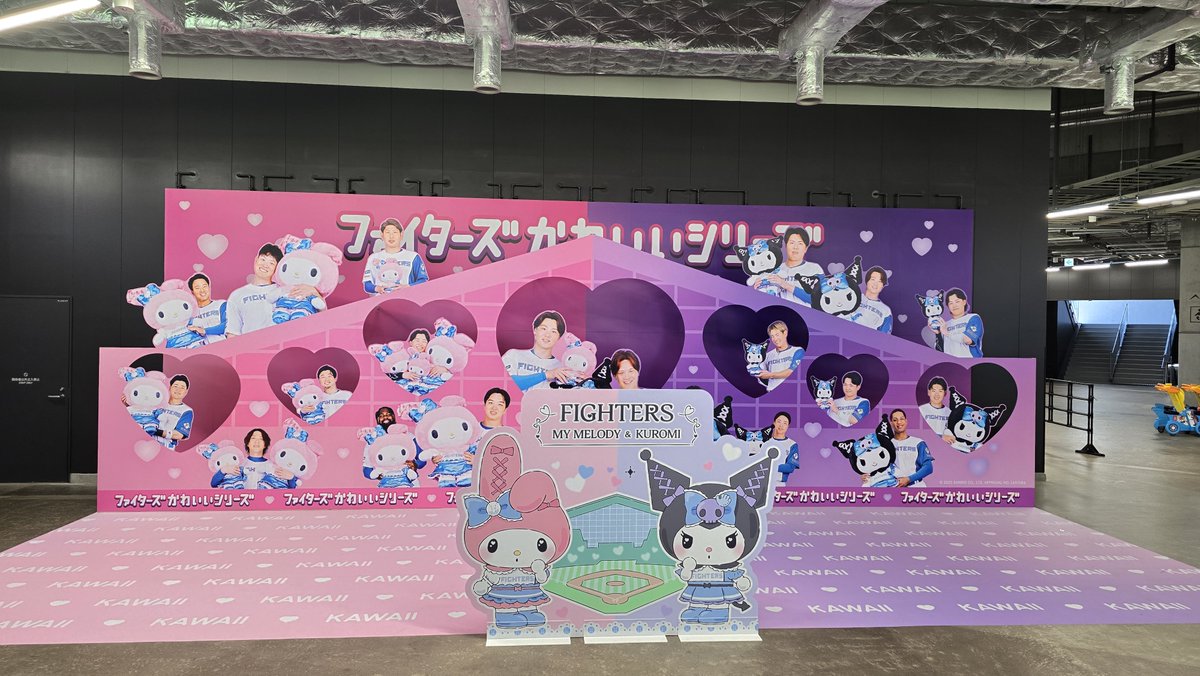 ˏˋ ❤️フォトスポットが登場💜 ˎˊ˗ 7/4(金)から始まる《ファイターズ
