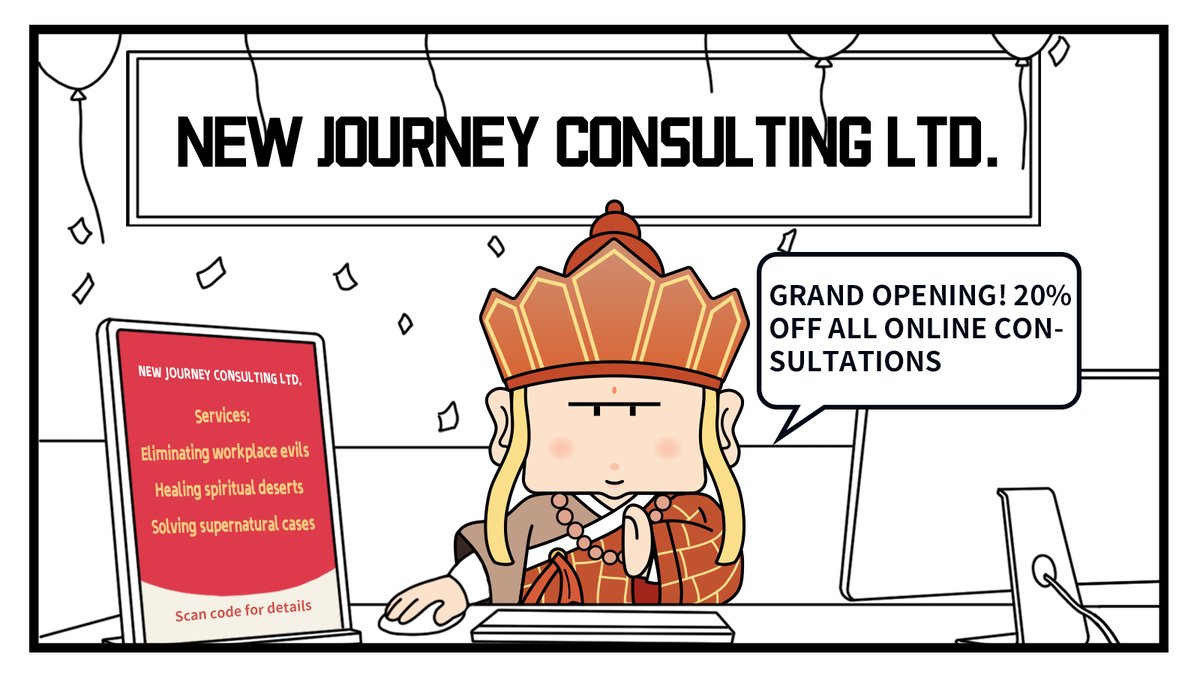 📿 NEW JOURNEY CONSULTING: OPEN!
Master Monk is IN the chat 👨🏼‍🏫
#MonkMania #NewJourneyPlog